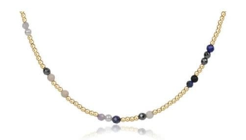15" Choker Hope Unwritten Gemstone | Hot Mess Fall Winter