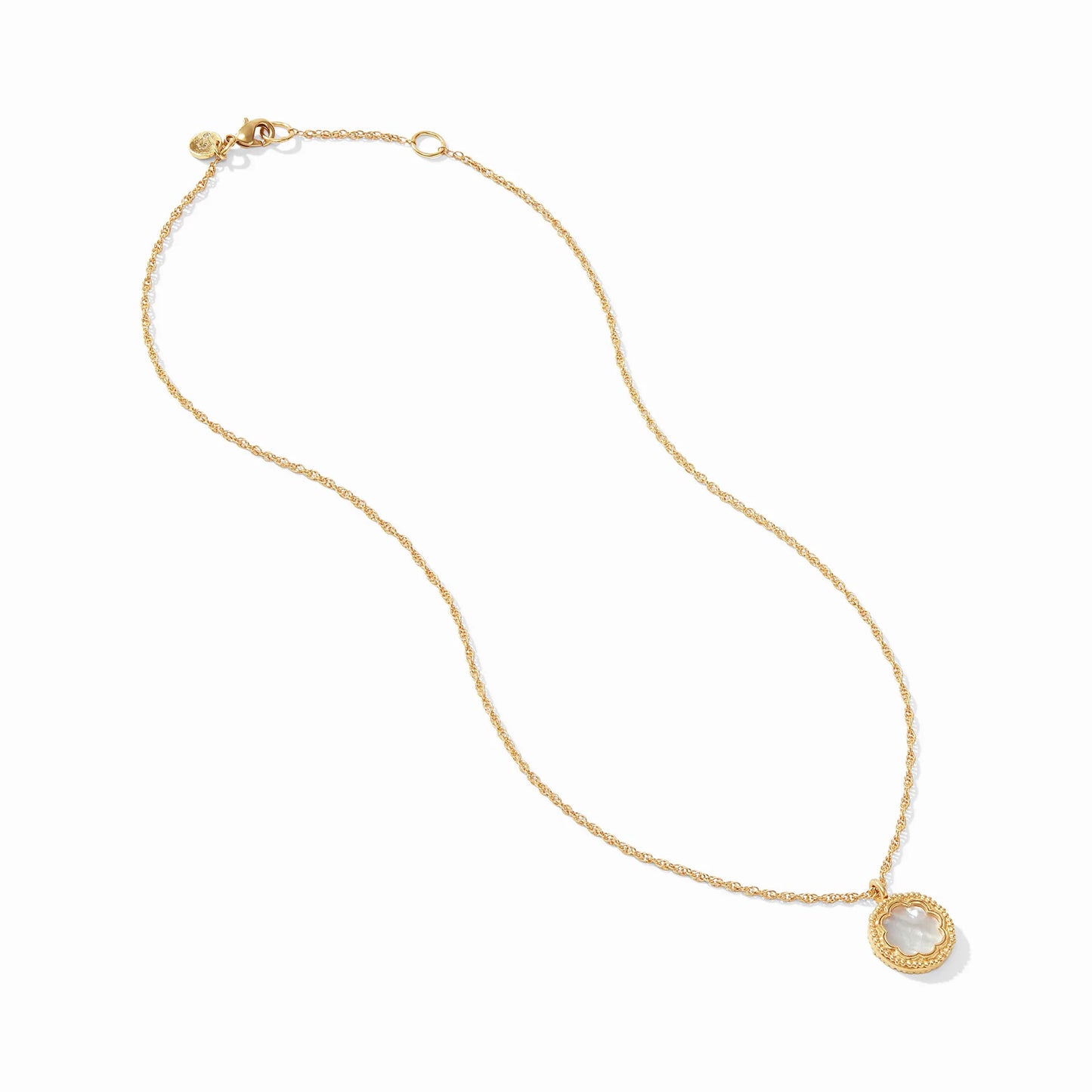 Trieste Coin Solitaire Necklace