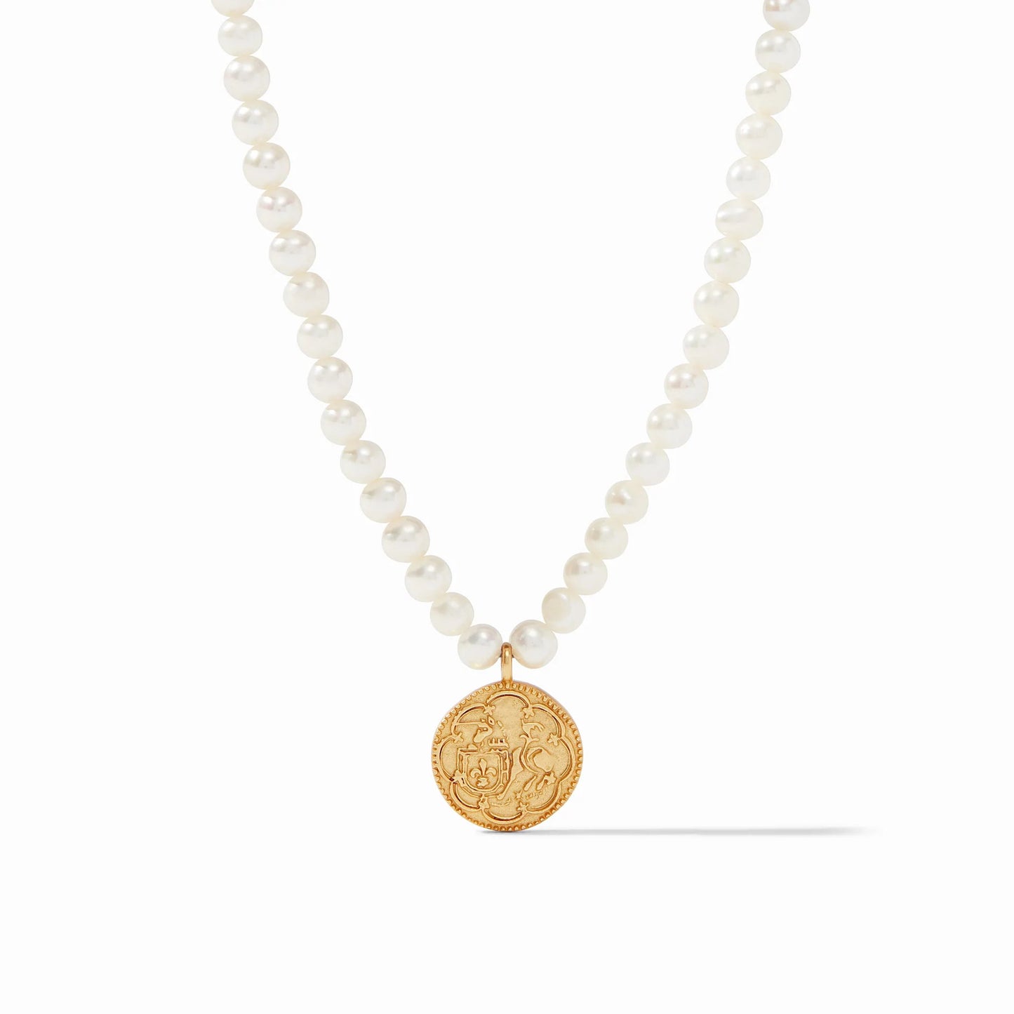 Trieste Delecate Pearl Charm Necklace