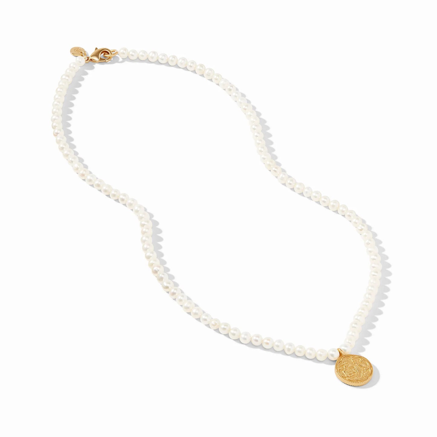 Trieste Delecate Pearl Charm Necklace