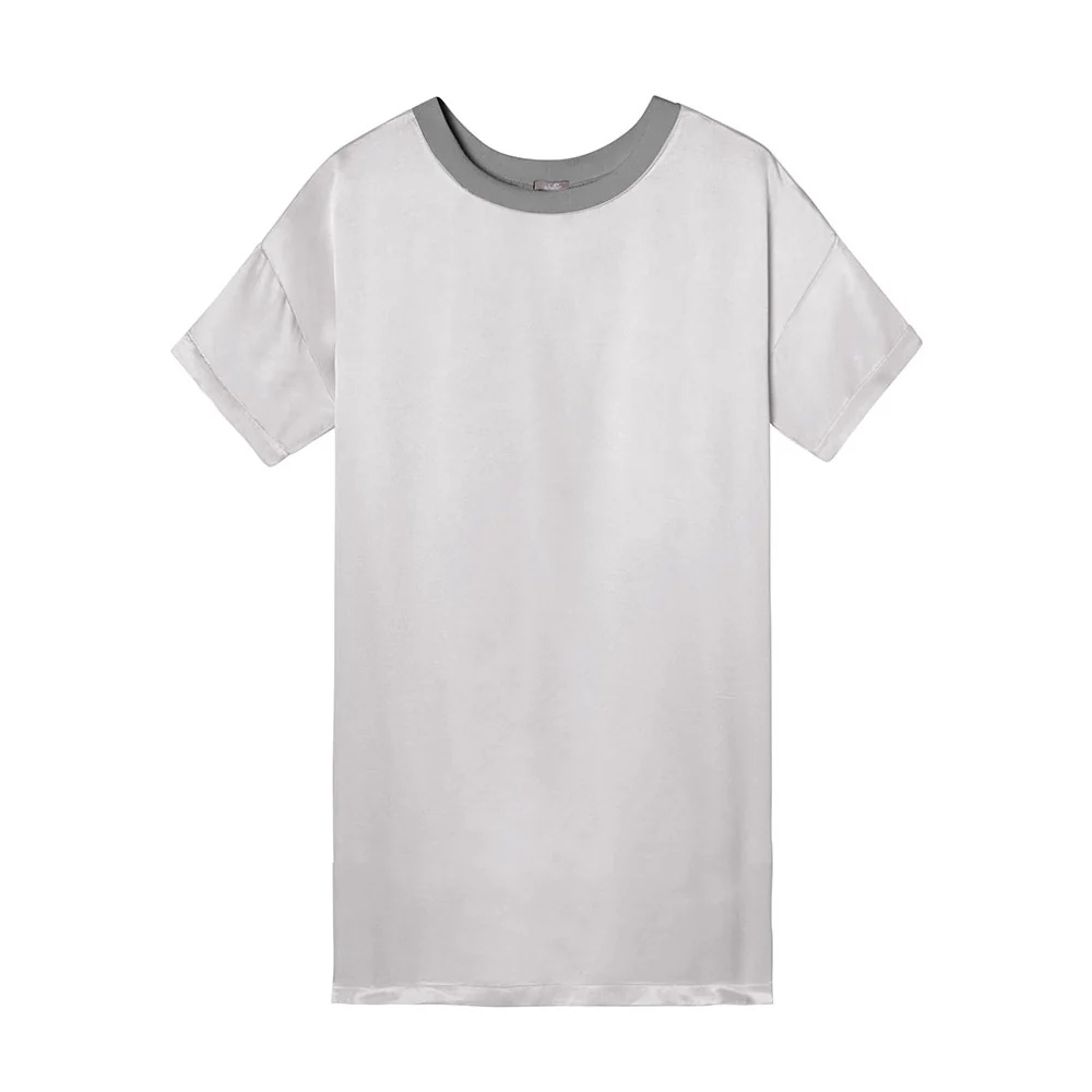 Stoney Satin Crew Neck Dress |