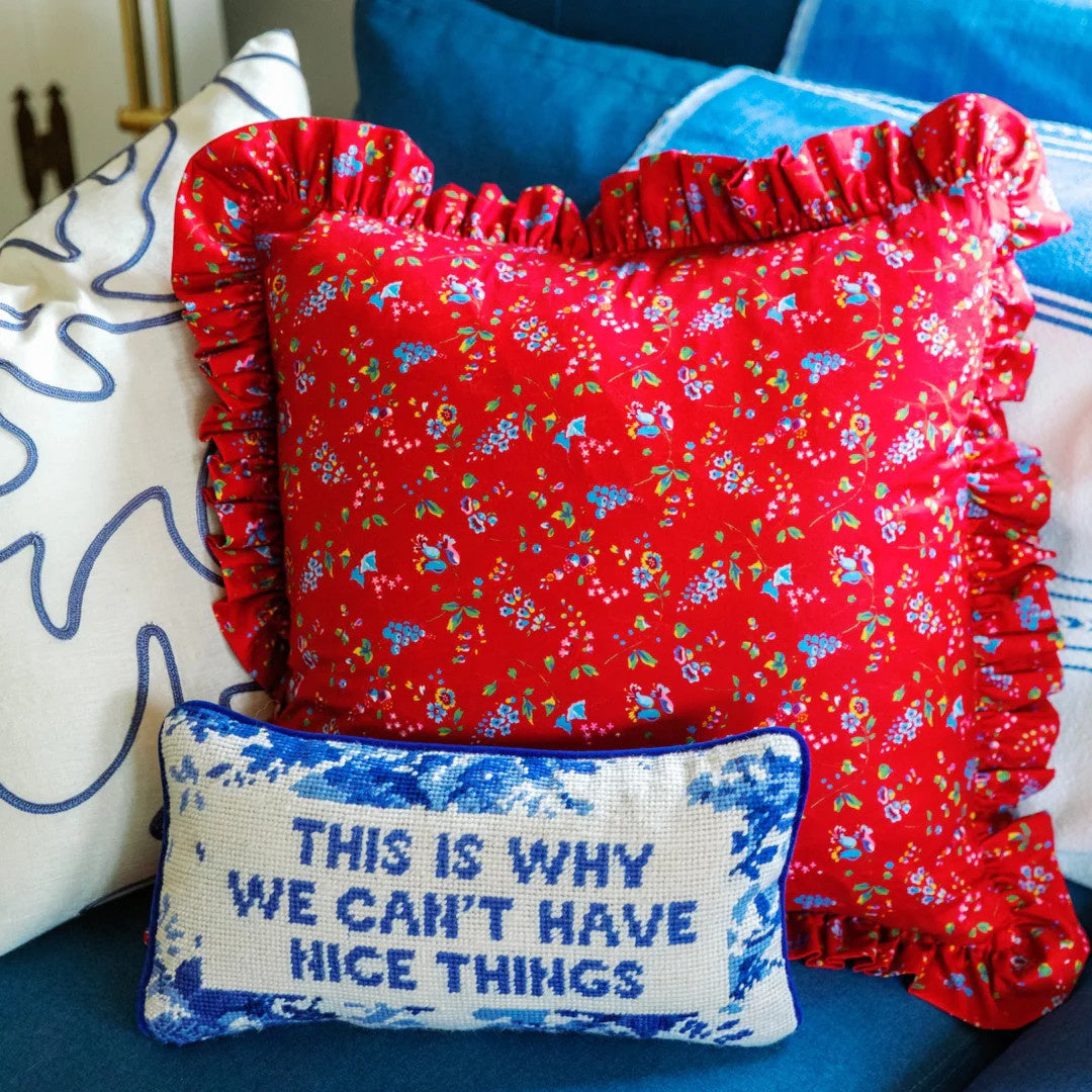 Needlepoint Pillow | Nice Things