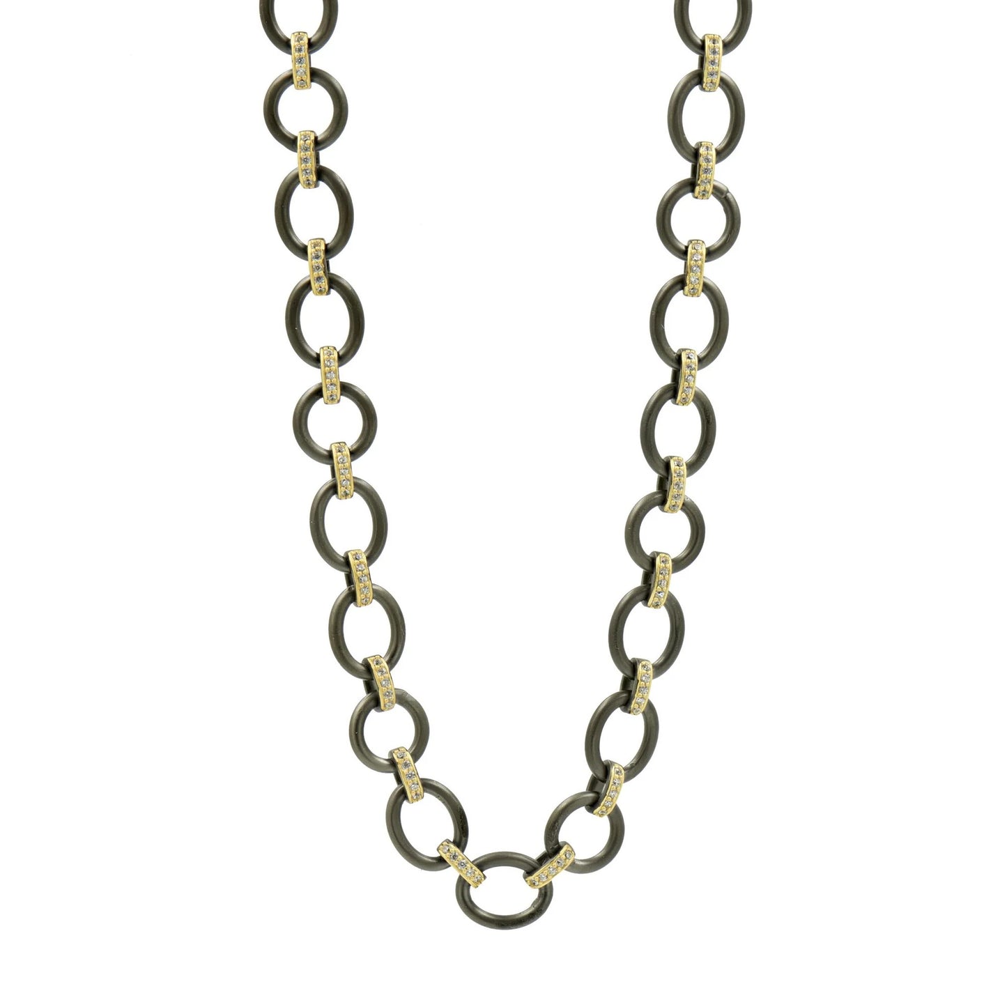 Signature Two-Tone Heavy Link Necklace