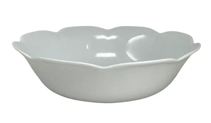 Royal Limoges Nymphea White Deep Soup/Cereal Bowl | 7in