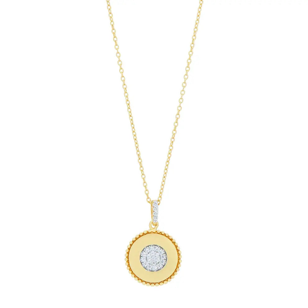 Glistening Pendant Necklace