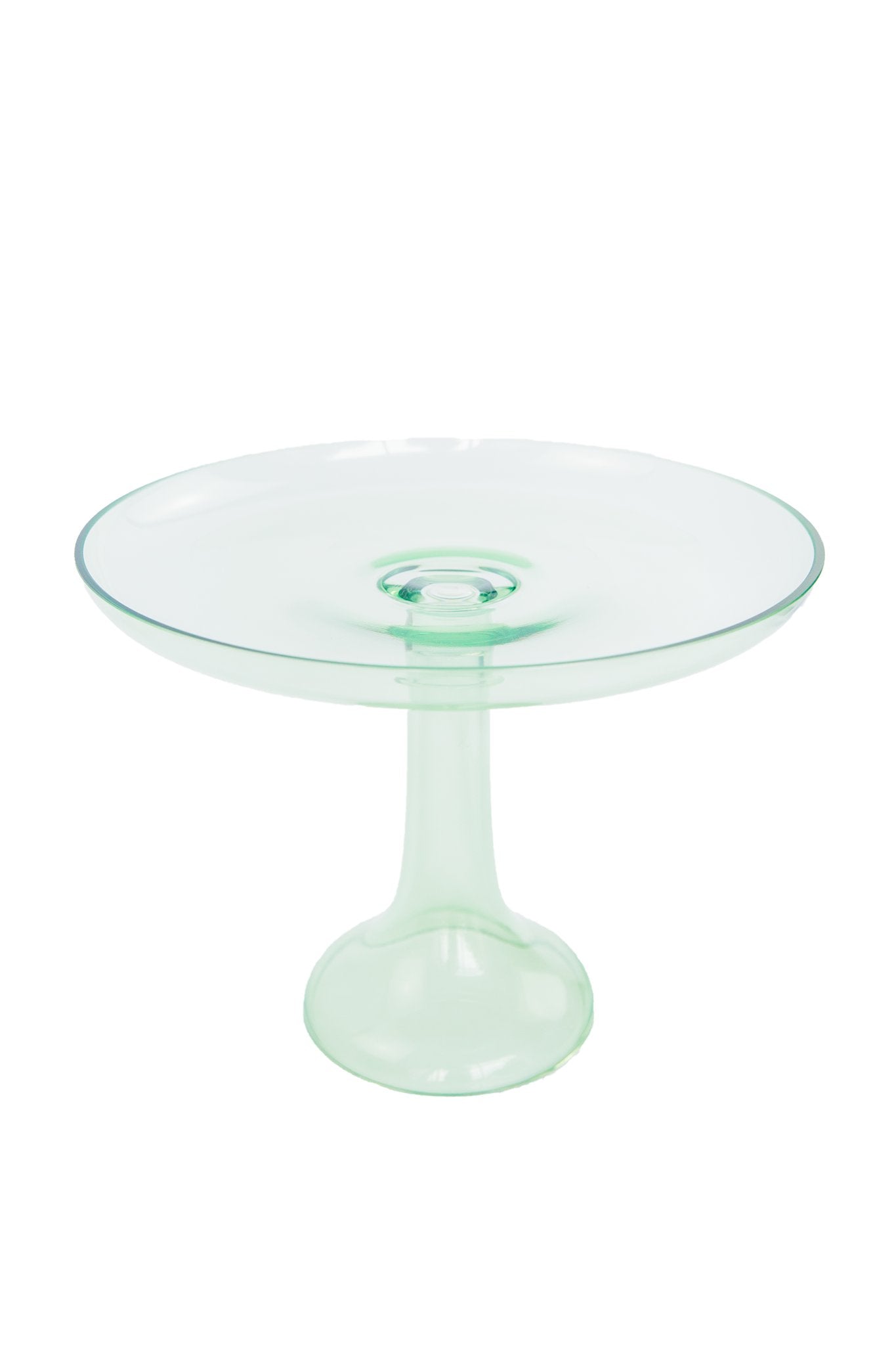 Estelle Colored Glass Cake Stand |