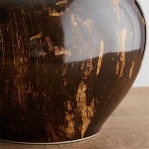 Tortoise Finish Jar w/ Lid