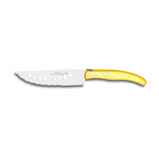 Claude Dozorme Acrylic Sausage Salami Knife |