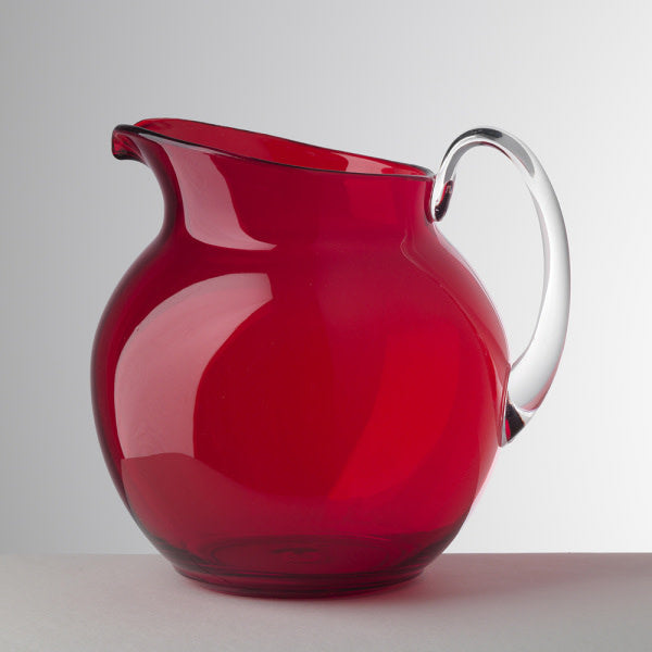 Palla Transparent Pitcher | 101oz Red
