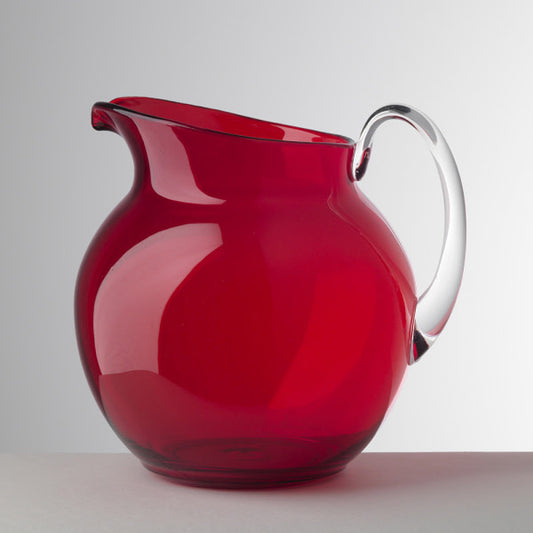 Palla Transparent Pitcher | 101oz Red