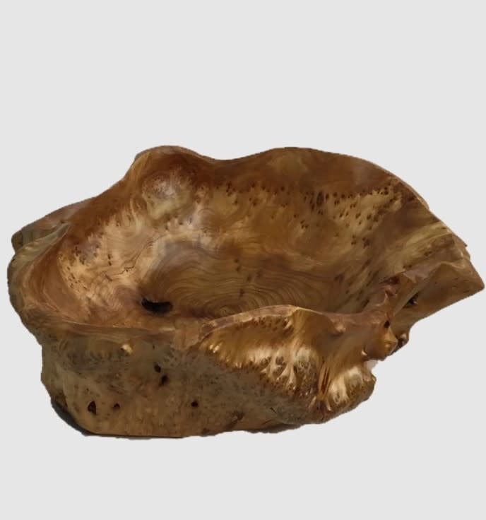 Root Wood Live Edge Party Bowl | Medium
