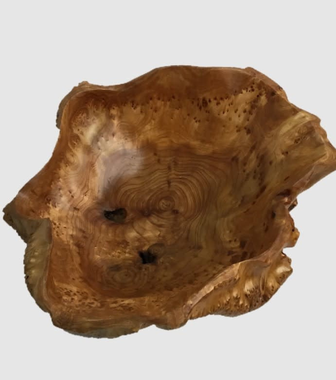 Root Wood Live Edge Party Bowl | Medium