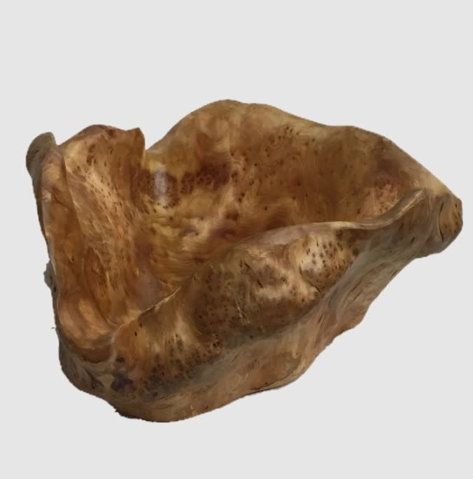 Root Wood Live Edge Party Bowl | Medium