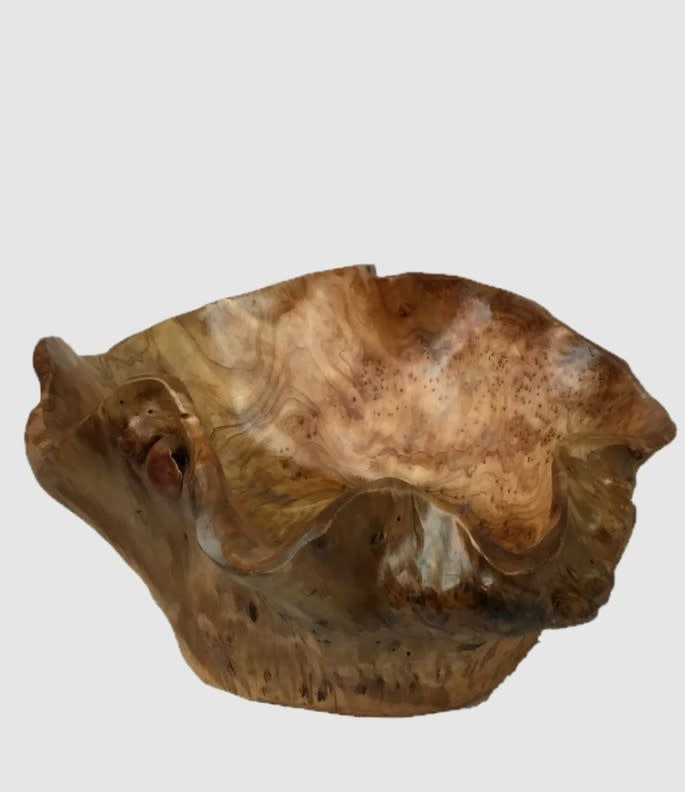 Root Wood Live Edge Party Bowl | Medium