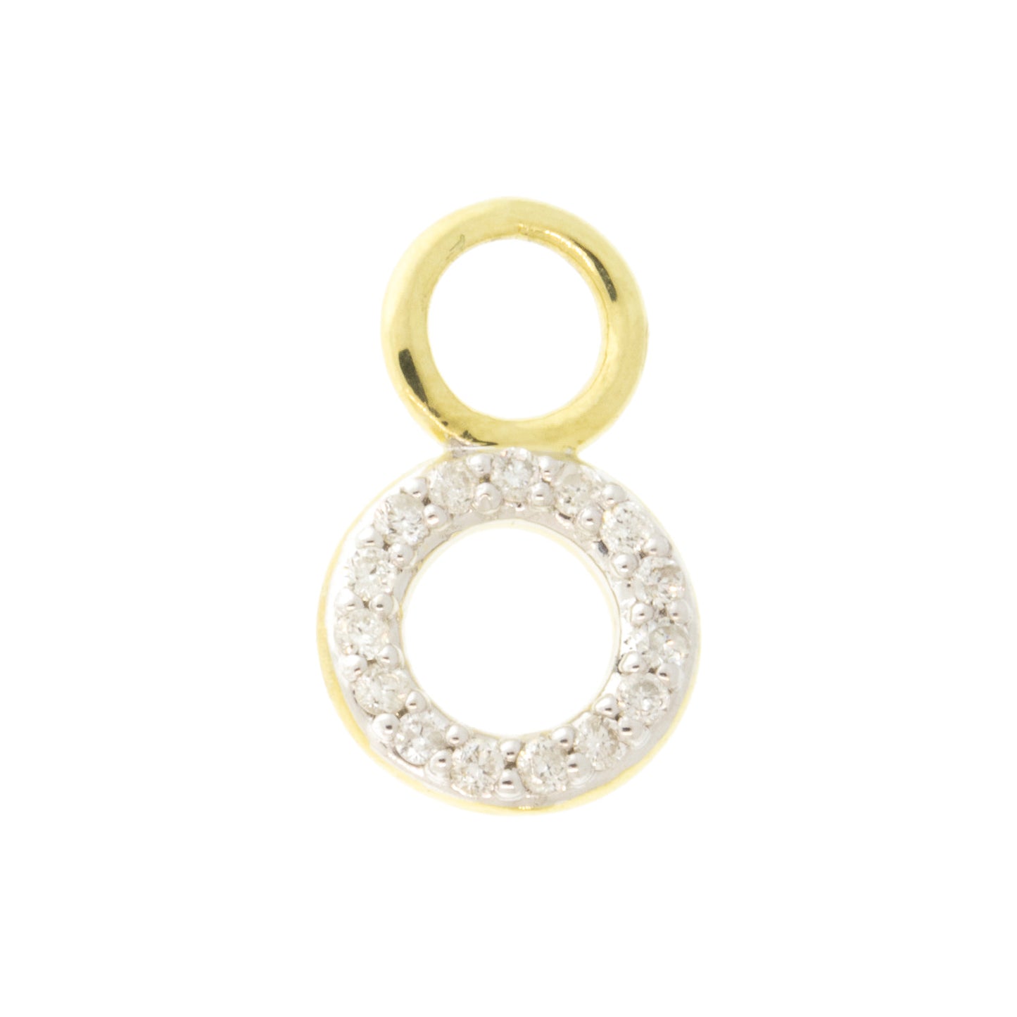 SINGLE | Diamond Pave O Charm