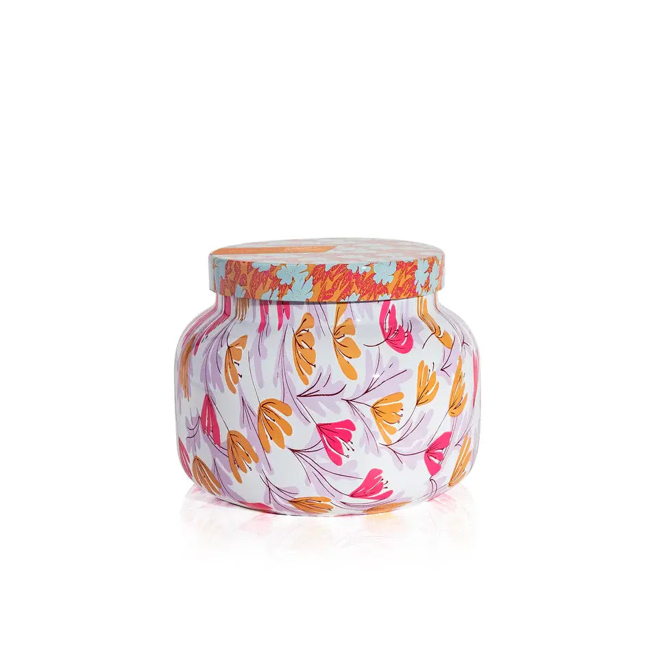 CapriBlue Pineapple Flower Candle | Pattern Signature Jar 19oz