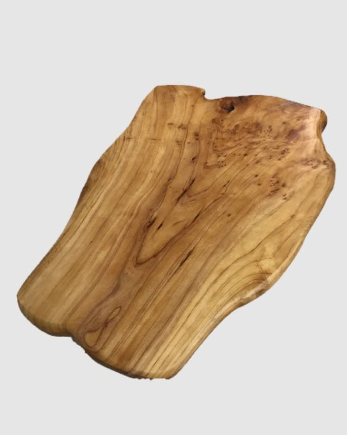 Root Wood Live Edge Tray with Feet