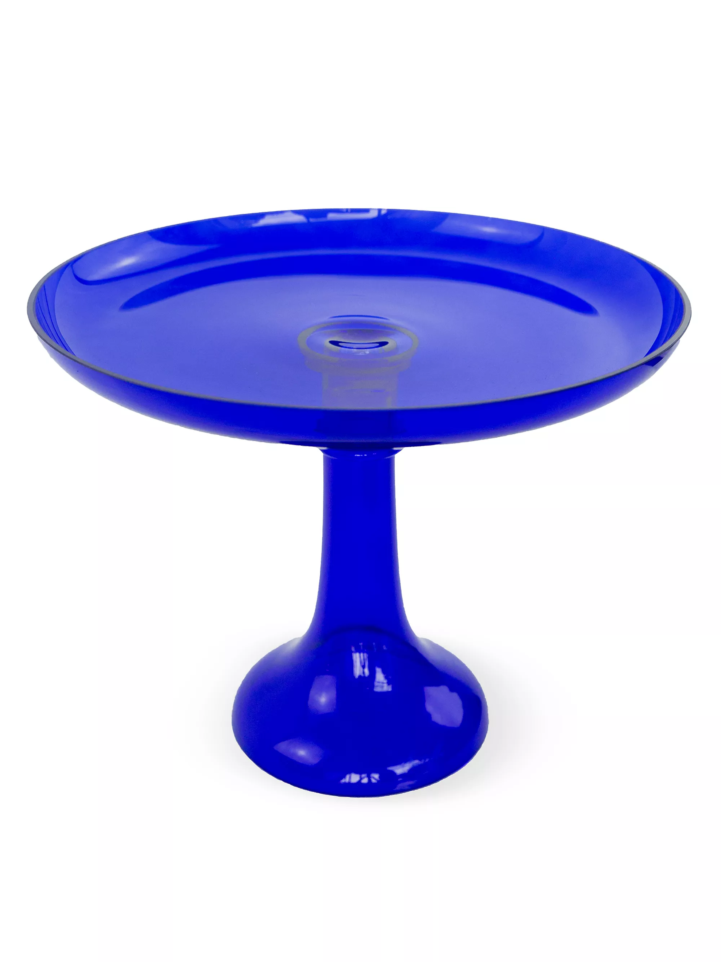 Estelle Colored Glass Cake Stand |