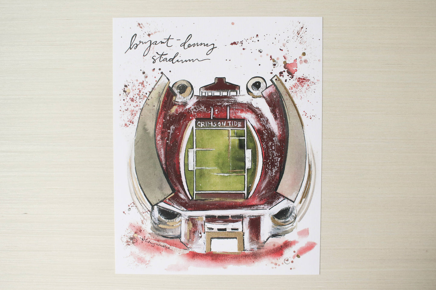 Whitney Winkler Stadium Print