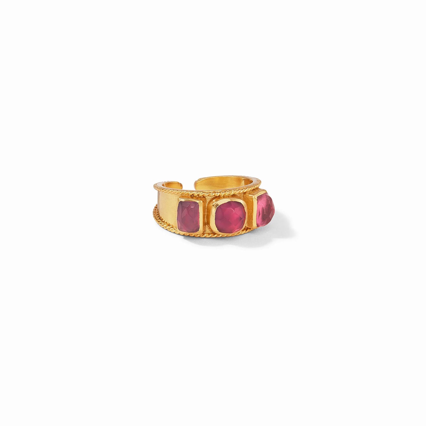 Savoy Ring Gold | Iridescent Pacific Blue Size 6/7