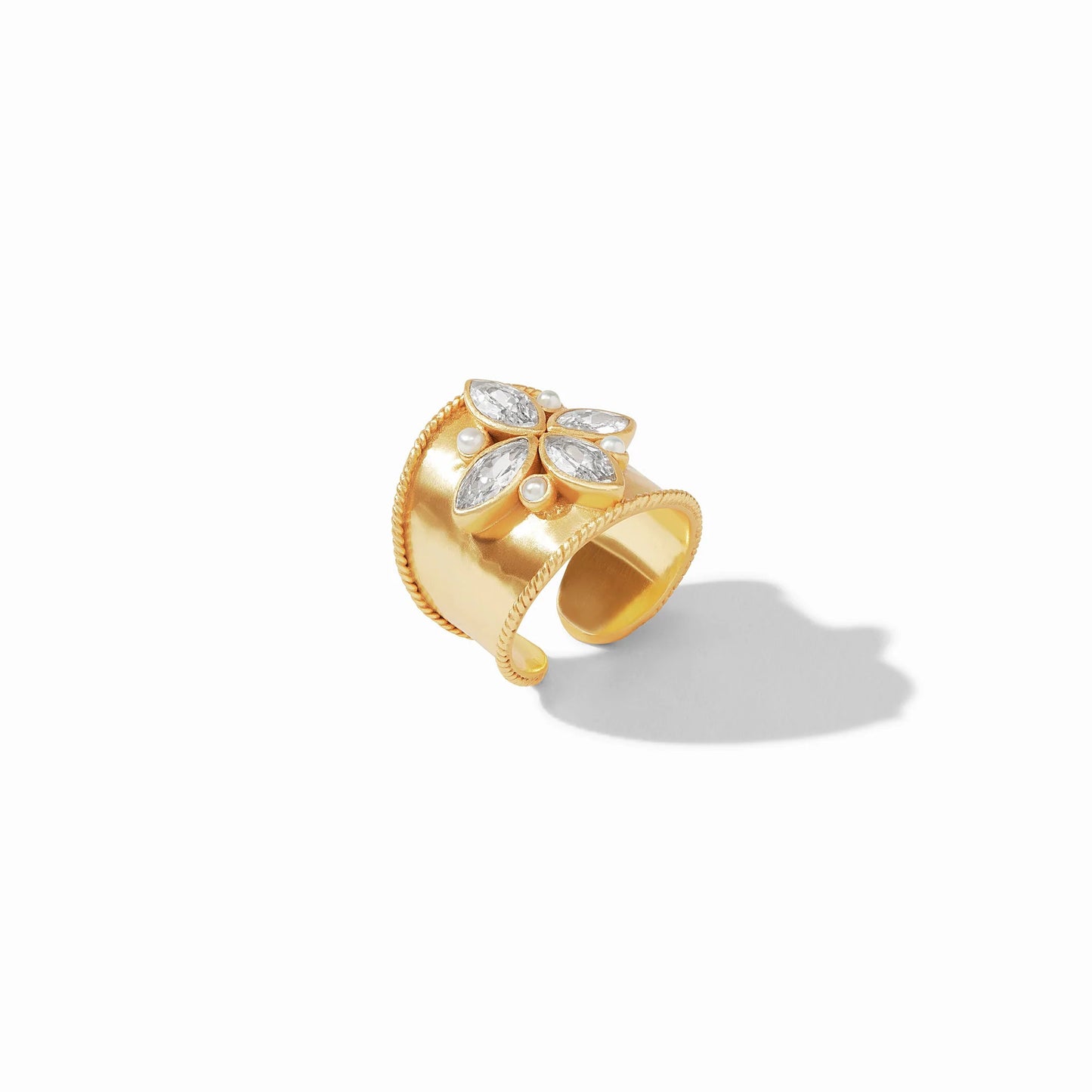 Monaco Statement Ring | S8 Charcoal Blue