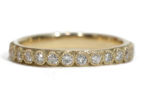 Old World Diamond Stack Ring