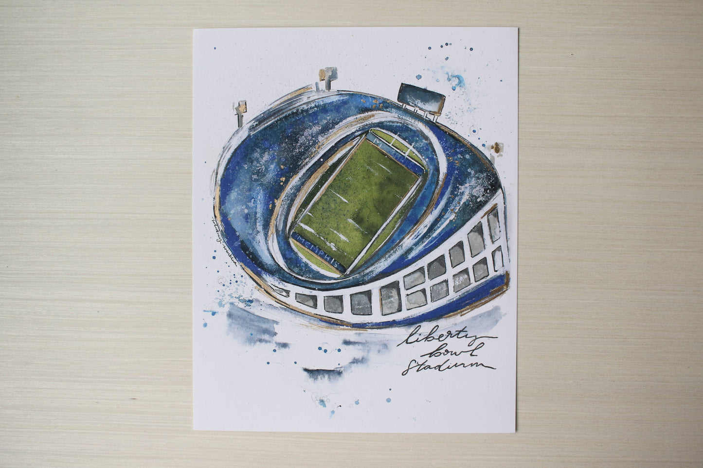 Whitney Winkler Stadium Print