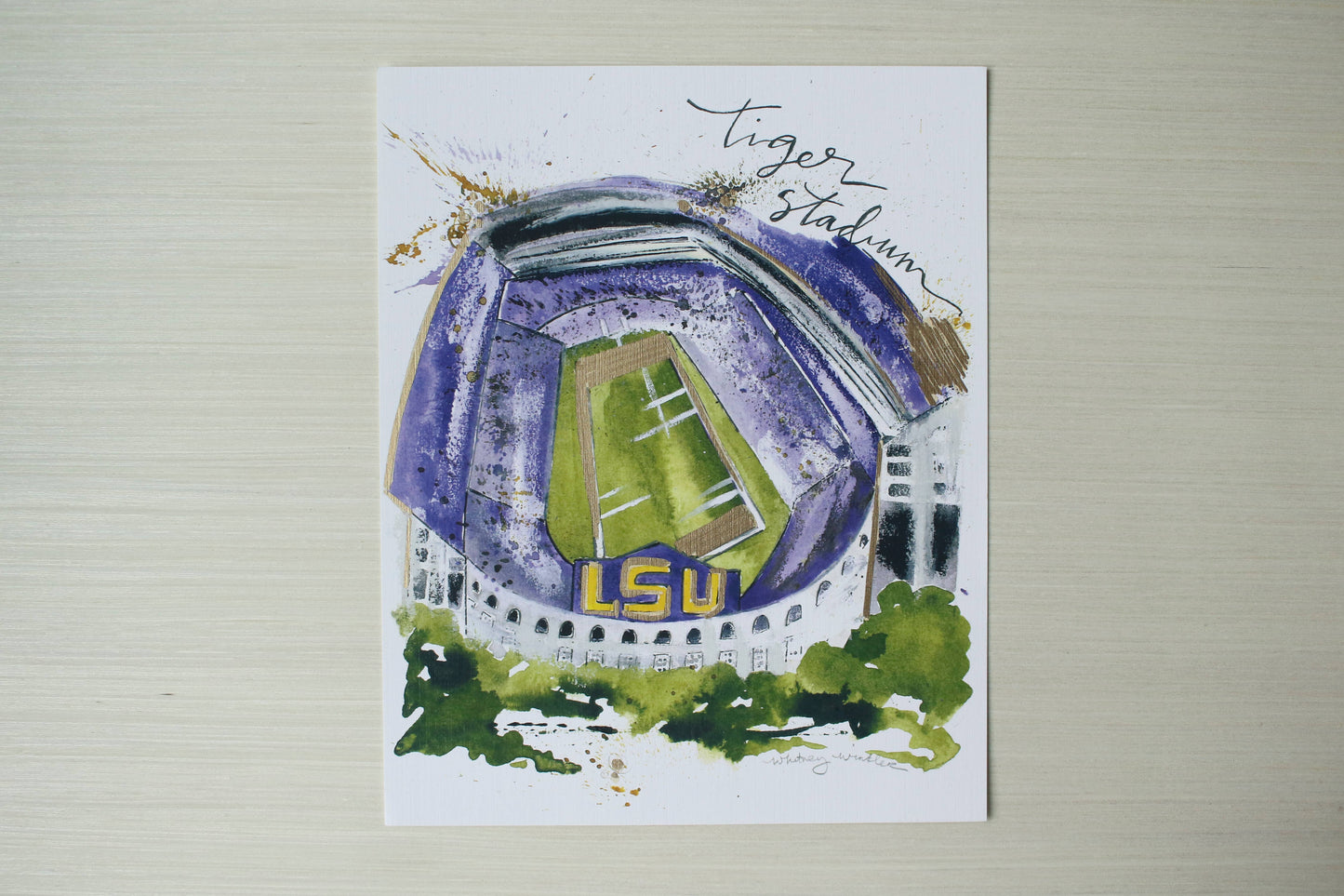 Whitney Winkler Stadium Print