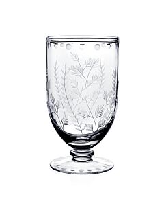William Yeoward Crystal Fern Footed Flower Vase | 7.5in