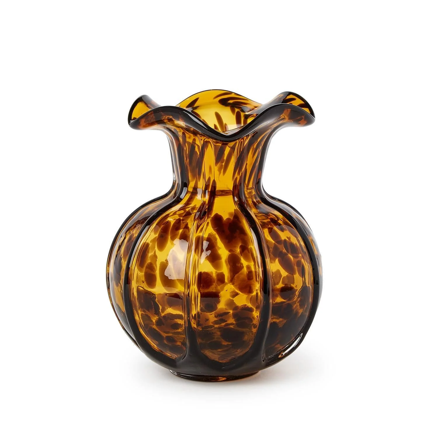 Ruffled Tortoise Vase | 6.5in