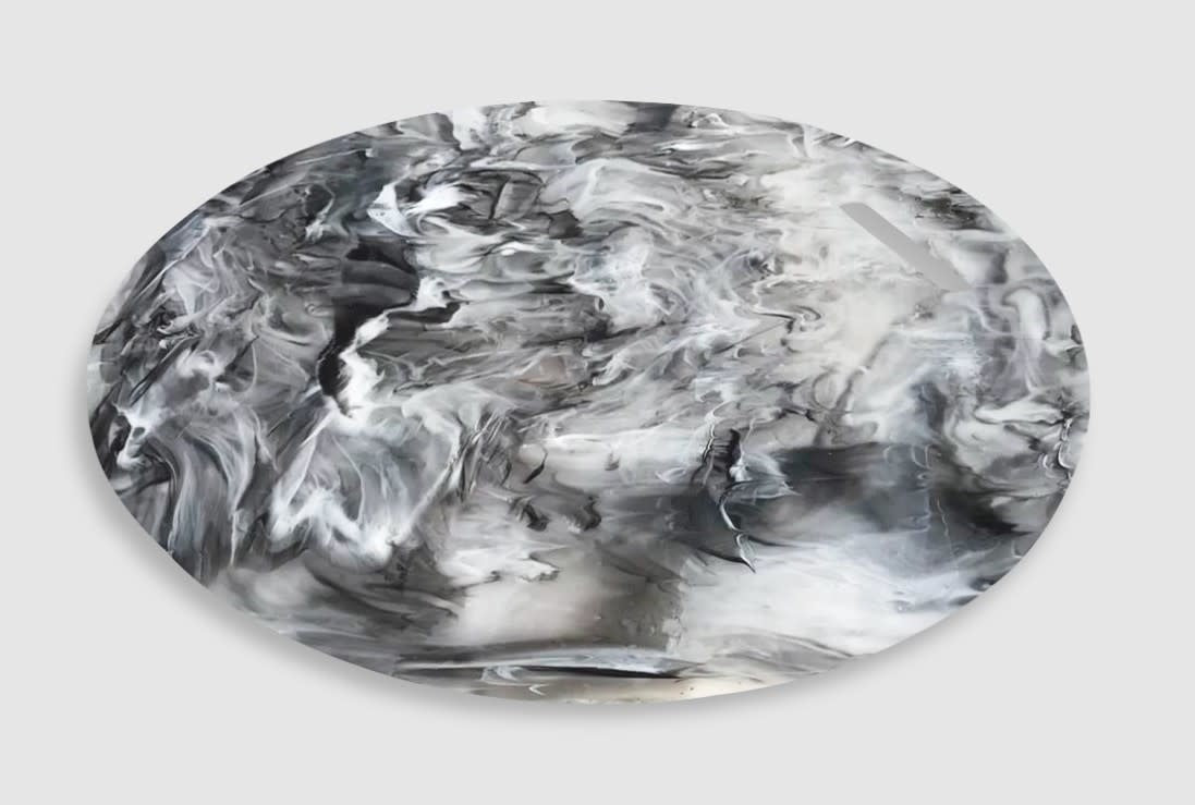 Resin Round Platter/Cutting Board | 15.75in