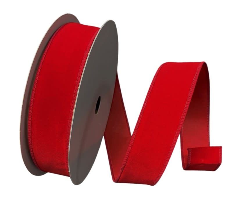 Ribbed Red Ribbon | 10y