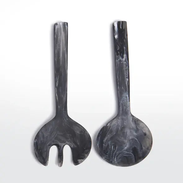 Resinware Handcrafted Salad Server Set |