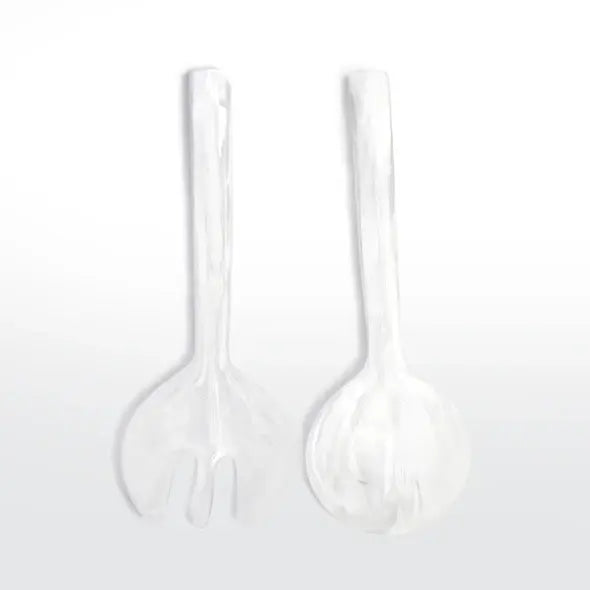 Resinware Handcrafted Salad Server Set |