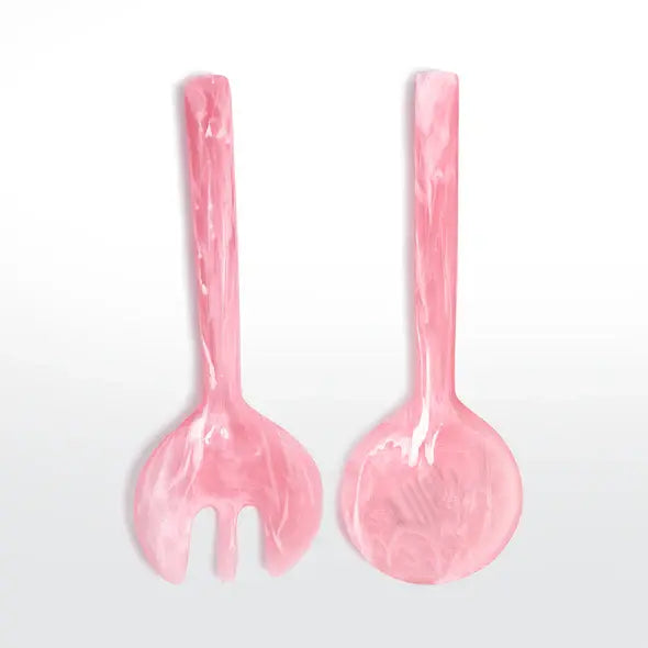 Resinware Handcrafted Salad Server Set |