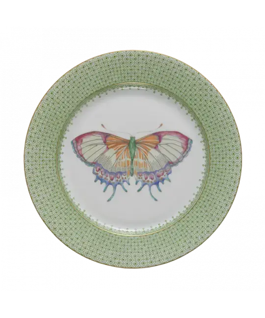 Mottahedeh Apple Lace Butterfly Dessert Plate | 8.5in