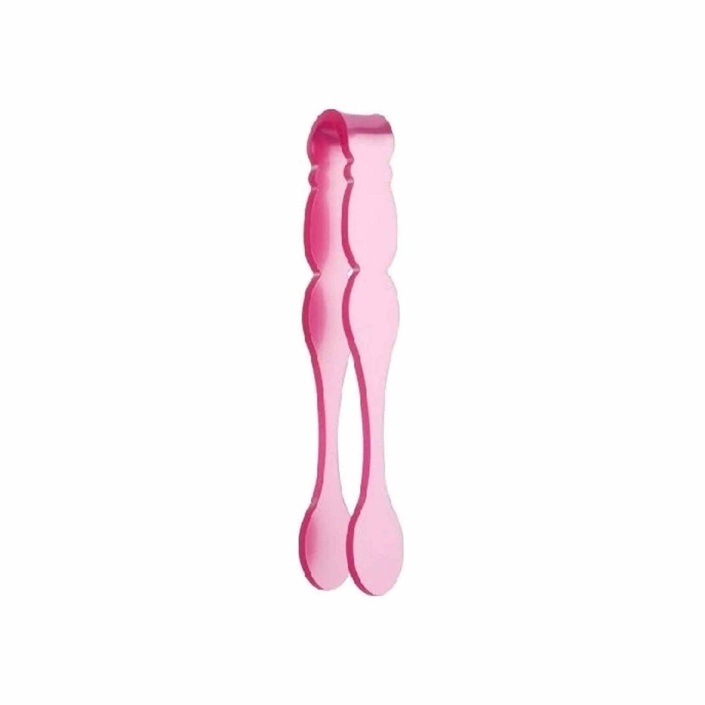 Sabre Paris Honorine Acrylic Tongs | 4.75in Pink
