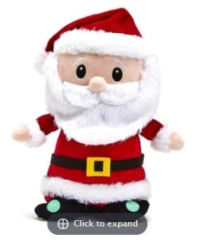 Santa Greetings Recordable Plush