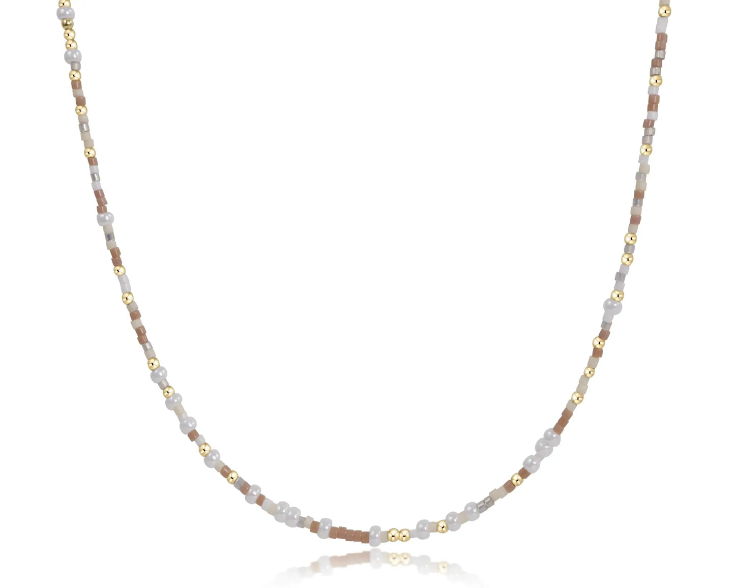 eNewton Choker Hope Unwritten Necklace |  15in Say It Ain't Snow