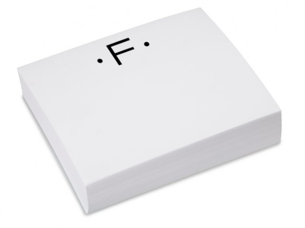 Luxe Notepad Gold Initial