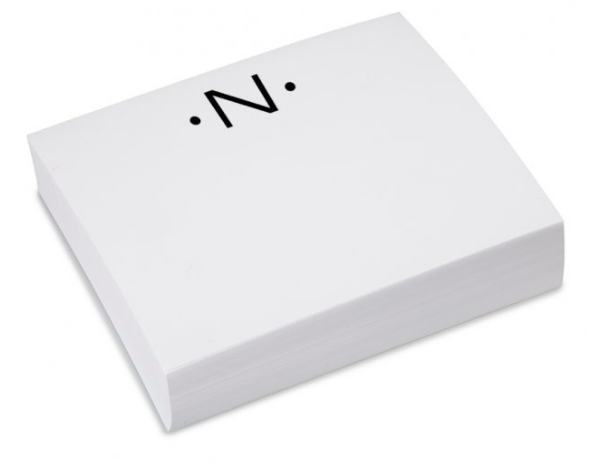Luxe Notepad Gold Initial