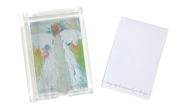 Glory Notepad + Acrylic Tray