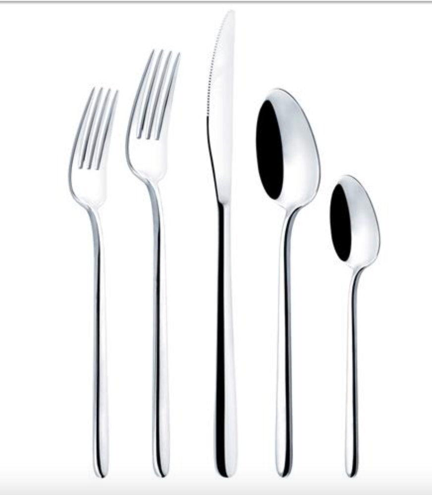 Broggi Stilletto Stainless Flatware | 5pc