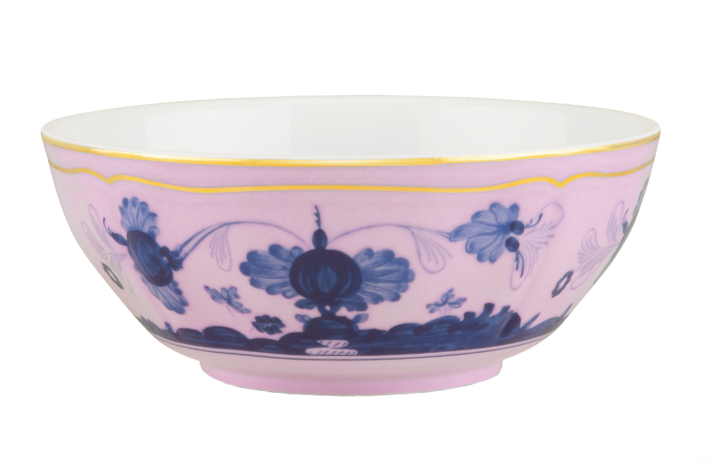 Ginori 1735 Oriente Italiano Bowl | Azalea Pink 6.75in