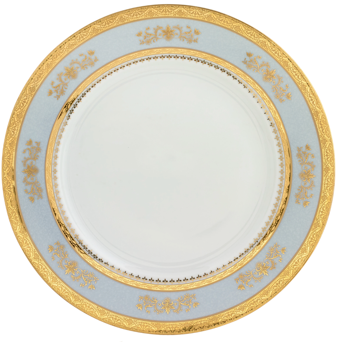 Deshoulieres Orsay Powder Blue Dinner Plate | 10.5in