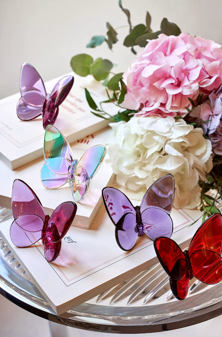 Baccarat Butterfly Red