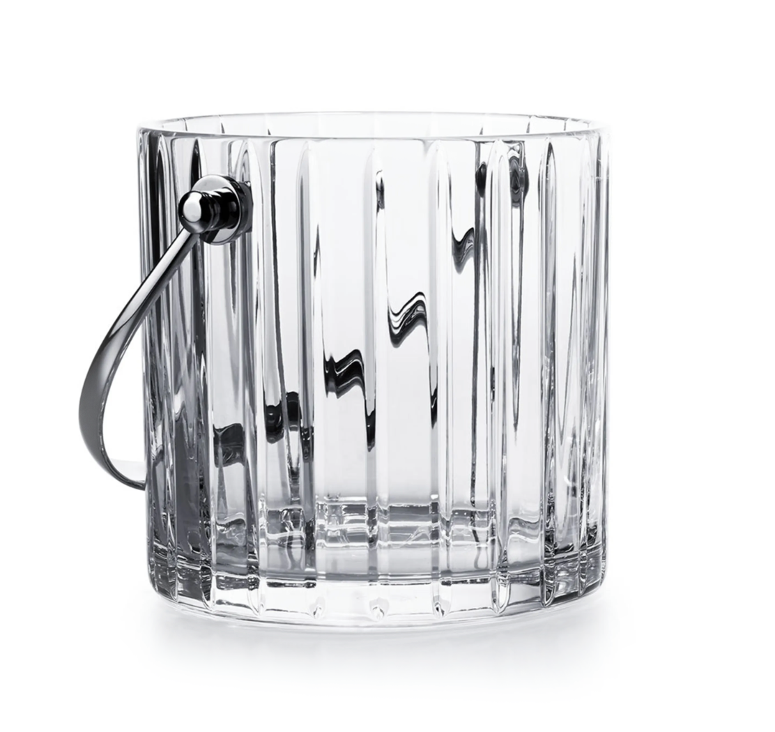Baccarat Harmonie Ice Bucket Stainless Steel Handles | 35.25oz