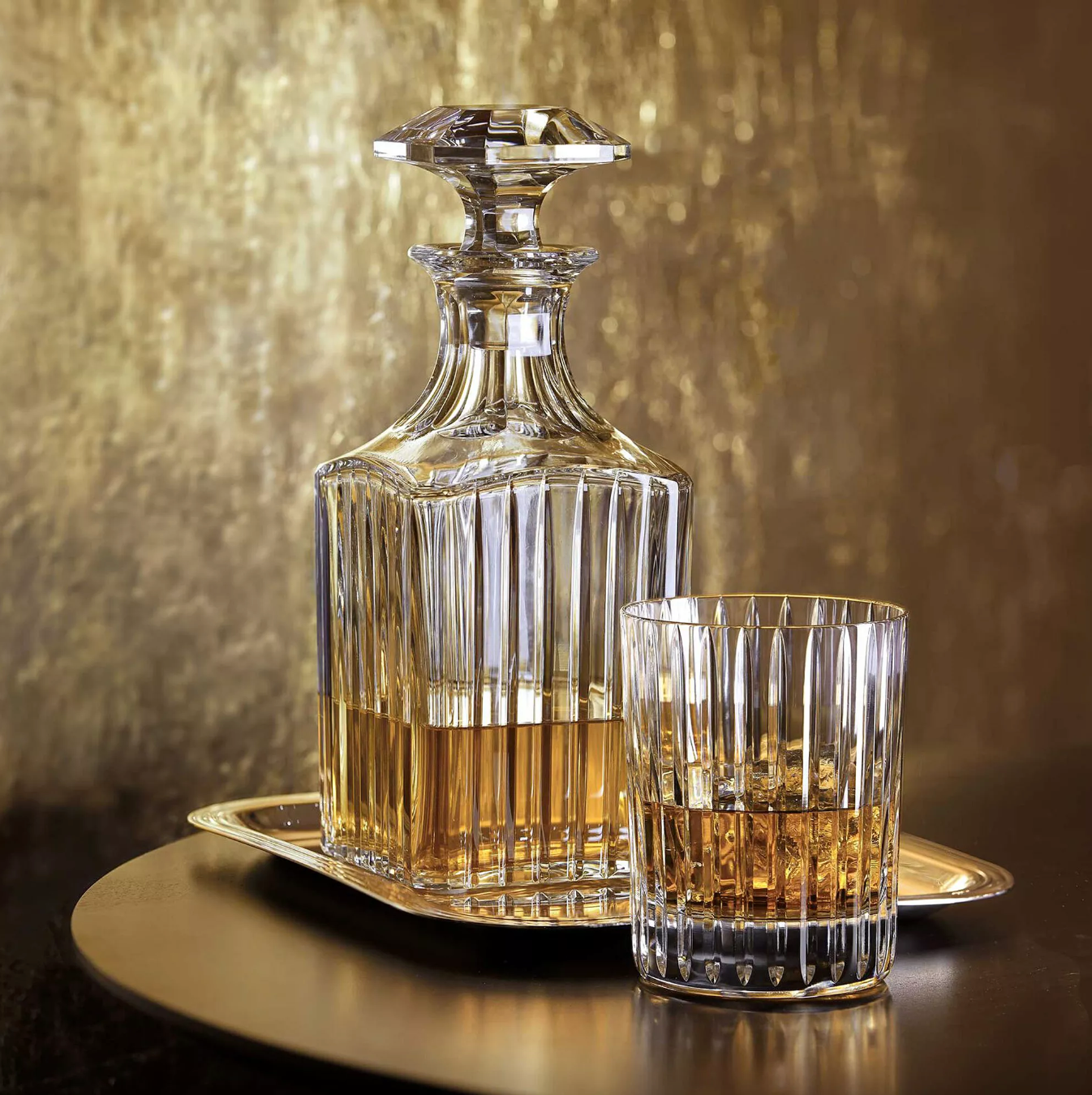 Baccarat Harmonie Square Whiskey Decanter
