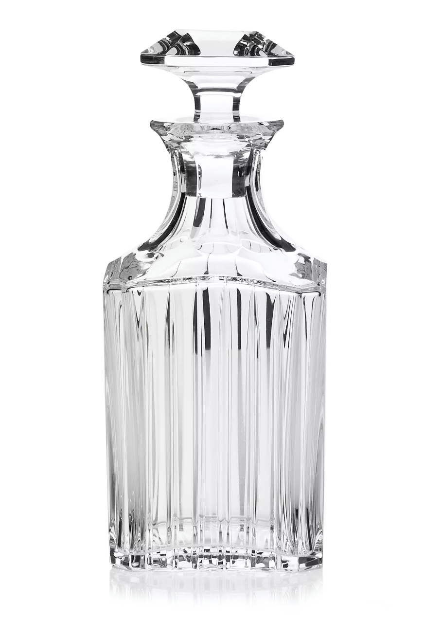 Baccarat Harmonie Square Whiskey Decanter