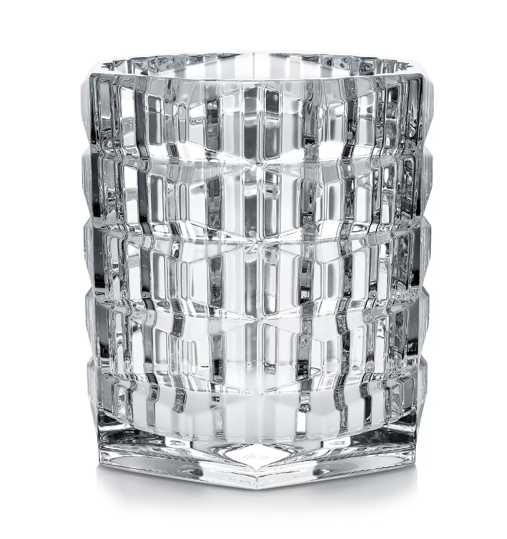 Baccarat Louxor Round Grand Clear Vase